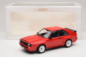 Audi Sport Quattro Rosso Norev 1:18 188319 Pressofusione — immagine 6 di 6