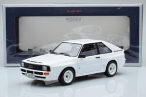 Audi Sport Quattro Bianco Norev 1:18 188313 Pressofusione — immagine 6 di 6