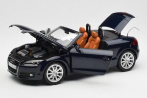 Audi TT 8J Roadster Blu Mare Profondo Minichamps 1:18 5010500525 Pressofusione — immagine 2 di 8