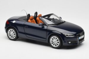 Audi TT 8J Roadster Blu Mare Profondo Minichamps 1:18 5010500525 Pressofusione — immagine 6 di 8