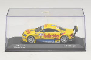 Audi TT-R #18 C. Abt Abt Sportsline DTM 2001 Minichamps 1:43 400011118 Pressofusione — immagine 4 di 5