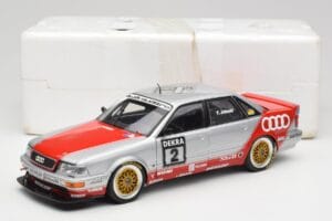 Audi V8 D11 #2 Team Dekra F. Jelinski DTM 1992 Minichamps 1:18 100921002-O Pressofusione — immagine 8 di 8