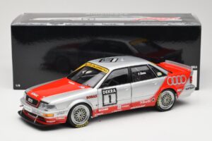 Audi V8 DTM #1 Team AZR F. Biela DTM Champion 1992 Minichamps 1:18 100921001 Pressofusione — immagine 8 di 8
