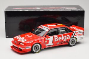 Audi V8 Evolution #1 Team Dubois P-A. Thibaut Belgian Procar 1993 Minichamps 1:18 100931001 Pressofusione — immagine 8 di 8