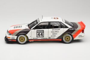 Audi V8 Quattro DTM #44 Team AZR F. Jelinski 1991 Minichamps 1:18 100911044 Pressofusione — immagine 4 di 8