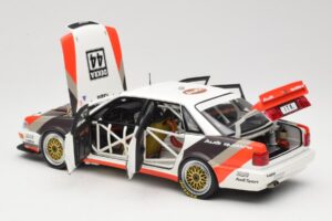 Audi V8 Quattro DTM #44 Team AZR F. Jelinski 1991 Minichamps 1:18 100911044 Pressofusione — immagine 5 di 8