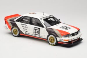 Audi V8 Quattro DTM #44 Team AZR F. Jelinski 1991 Minichamps 1:18 100911044 Pressofusione — immagine 7 di 8