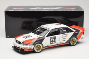 Audi V8 Quattro DTM #44 Team AZR F. Jelinski 1991 Minichamps 1:18 100911044 Pressofusione — immagine 8 di 8