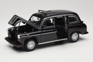 Austin FX4 London Taxi Nero Minichamps 1:18 180136000 Pressofusione — immagine 2 di 8