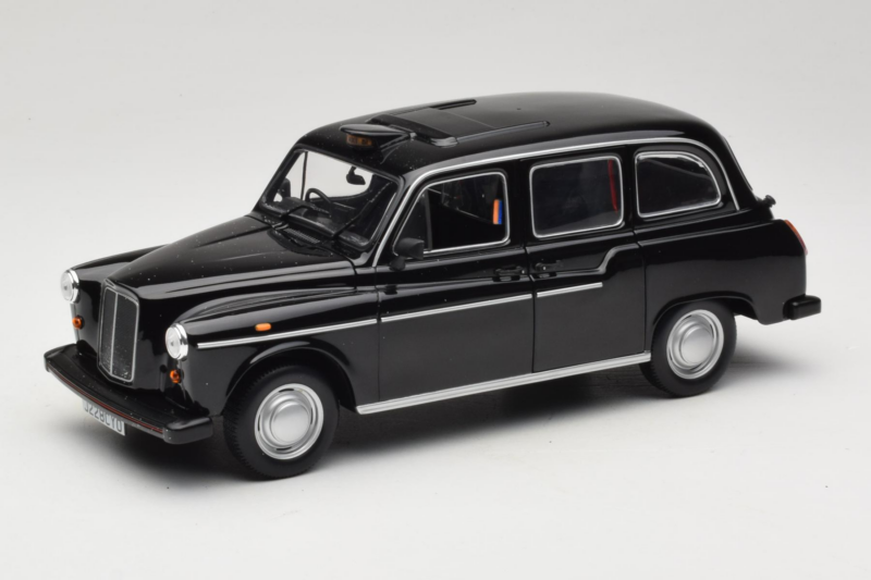 Austin FX4 London Taxi Nero Minichamps 1:18 180136000 Pressofusione