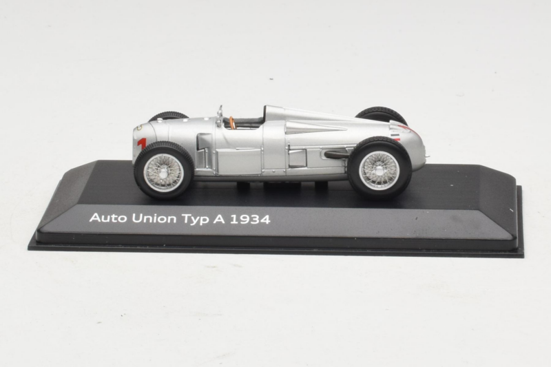 Auto Union Type A #1 H. Stuck 1934 Minichamps 1:43 5030900803 Pressofusione