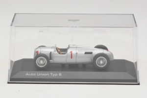 Auto Union Typ B #1 Argento Minichamps 1:43 5031300313 Pressofusione — immagine 4 di 5