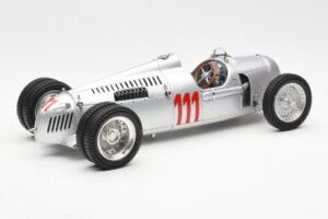 Auto Union Type C #111 H. Stuck Schauinsland Hillclimb Germany 1937 CMC 1:18 M-162 Pressofusione — immagine 2 di 6