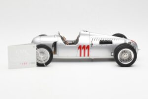 Auto Union Type C #111 H. Stuck Schauinsland Hillclimb Germany 1937 CMC 1:18 M-162 Pressofusione — immagine 3 di 6