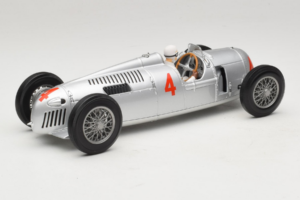 Auto Union Typ C #4 A. Varzi 2nd Place Monaco GP 1936 Minichamps 1:18 155361004 Pressofusione — immagine 2 di 6