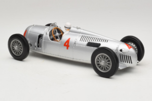 Auto Union Typ C #4 A. Varzi 2nd Place Monaco GP 1936 Minichamps 1:18 155361004 Pressofusione — immagine 5 di 6