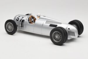 Auto Union Type C #57 H. Stuck Winner Shelsley Walsh Hill Climb 1936 Minichamps 1:18 155361057 Pressofusione — immagine 5 di 6