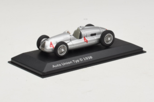 Auto Union Typ D #4 Argento Minichamps 1:43 5030900703-R1 Pressofusione — immagine 2 di 4