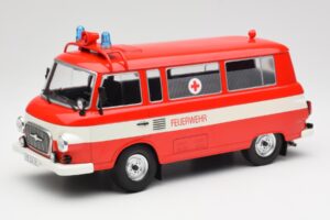 Barkas B 1000 Vigili del Fuoco & Ambulanza MCG 1:18 MCG18010 Pressofusione