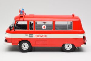 Barkas B 1000 Vigili del Fuoco & Ambulanza MCG 1:18 MCG18010 Pressofusione — immagine 5 di 6