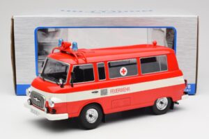 Barkas B 1000 Vigili del Fuoco & Ambulanza MCG 1:18 MCG18010 Pressofusione — immagine 6 di 6