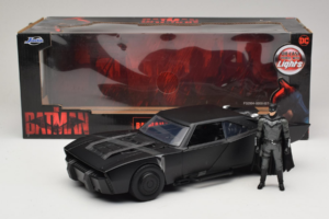 Batman Batmobile Movie Series Jada 1:18 25321600232504 Pressofusione — immagine 7 di 7