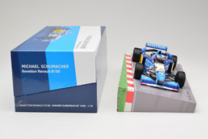 Benetton B195 Renault #1 M. Schumacher European GP Winner F1 World Champion 1995 Minichamps 1:18 513953201 Pressofusione — immagine 6 di 7