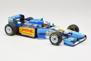 Benetton B195 Renault #1 M. Schumacher Benetton Formula French Grand Prix Winner 1995 Minichamps 1:18 100950001 Pressofusione — immagine 4 di 7