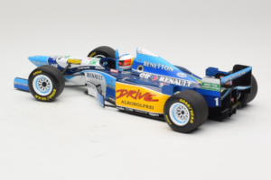 Benetton B195 Renault #1 M. Schumacher Benetton Formula French Grand Prix Winner 1995 Minichamps 1:18 100950001 Pressofusione — immagine 5 di 7