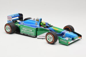 Benetton Ford B194 #5 M. Schumacher Demonstration Run Belgian GP 2017 Minichamps 1:18 510941705 Pressofusione — immagine 4 di 6