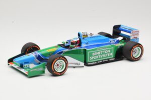Benetton Ford B194 #5 M. Schumacher Demonstration Run Belgian GP 2017 Minichamps 1:18 510941705 Pressofusione