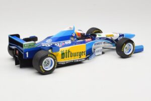 Benetton Renault B195 #1 M. Schumacher Winner Belgian GP 1995 Minichamps 1:18 510952901 Pressofusione — immagine 2 di 6