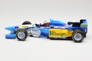 Benetton Renault B195 #1 M. Schumacher Winner Belgian GP 1995 Minichamps 1:18 510952901 Pressofusione — immagine 3 di 6