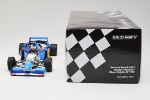 Benetton Renault B195 #1 M. Schumacher Winner Belgian GP 1995 Minichamps 1:18 510952901 Pressofusione — immagine 6 di 6