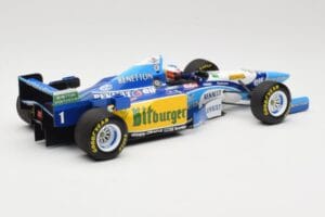 Benetton Renault B195 #1 M. Schumacher Winner German GP 1995 Minichamps 1:18 510952701 Pressofusione — immagine 2 di 6