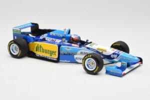 Benetton Renault B195 #1 M. Schumacher Winner German GP 1995 Minichamps 1:18 510952701 Pressofusione — immagine 4 di 6