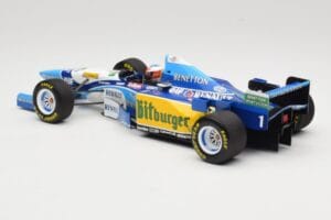 Benetton Renault B195 #1 M. Schumacher Winner German GP 1995 Minichamps 1:18 510952701 Pressofusione — immagine 5 di 6