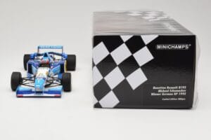 Benetton Renault B195 #1 M. Schumacher Winner German GP 1995 Minichamps 1:18 510952701 Pressofusione — immagine 6 di 6