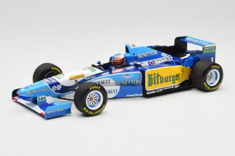 Benetton Renault B195 #1 M. Schumacher Winner German GP 1995 Minichamps 1:18 510952701 Pressofusione