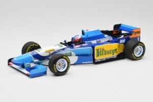 Benetton Renault B195 #1 M. Schumacher Winner Monaco GP 1995 Minichamps 1:18 510952301 Pressofusione