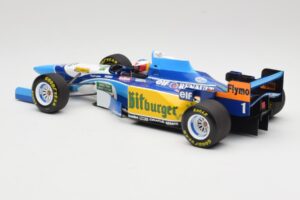 Benetton Renault B195 #1 M. Schumacher Winner Monaco GP 1995 Minichamps 1:18 510952301 Pressofusione — immagine 5 di 6