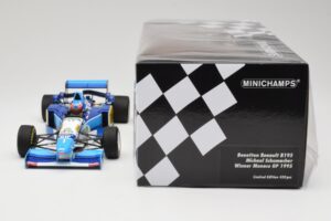 Benetton Renault B195 #1 M. Schumacher Winner Monaco GP 1995 Minichamps 1:18 510952301 Pressofusione — immagine 6 di 6