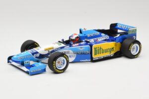 Benetton Renault B195 #2 J. Herbert Winner British GP 1995 Minichamps 1:18 110950802 Pressofusione