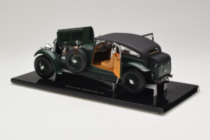 Bentley 6.5 Litre Gurney Nutting Saloon Blue Train Special Verde Minichamps 1:18 100139520 Pressofusione — immagine 5 di 8