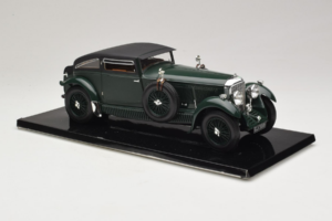 Bentley 6.5 Litre Gurney Nutting Saloon Blue Train Special Verde Minichamps 1:18 100139520 Pressofusione — immagine 6 di 8