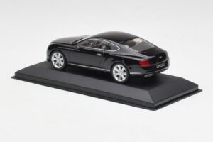 Bentley Continental GT Beluga Nero Minichamps 1:43 436139980 Pressofusione — immagine 3 di 4