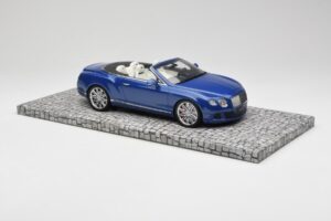 Bentley Continental GT Speed Cabriolet Blu Minichamps 1:18 107139331 Pressofusione — immagine 4 di 6