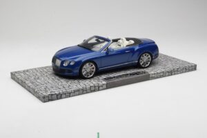Bentley Continental GT Speed Cabriolet Blu Minichamps 1:18 107139331 Pressofusione