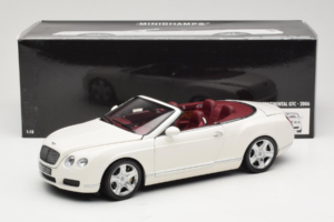 Bentley Continental GTC Bianco Minichamps 1:18 100139032 Pressofusione — immagine 8 di 8
