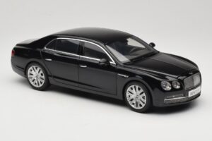 Bentley Flying Spur W12 Diamond Black Kyosho 1:18 08891DBK Pressofusione — immagine 6 di 8